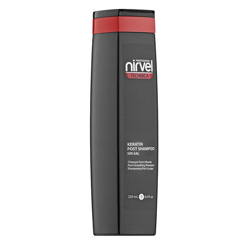 NIRVEL, Кератиновый шампунь после процедуры выпрямления Post Shampoo №5 Keratin, 250 мл
