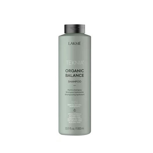 LAKME, Бессульфатный увлажняющий шампунь для всех типов волос Organic Balance, 1000 мл