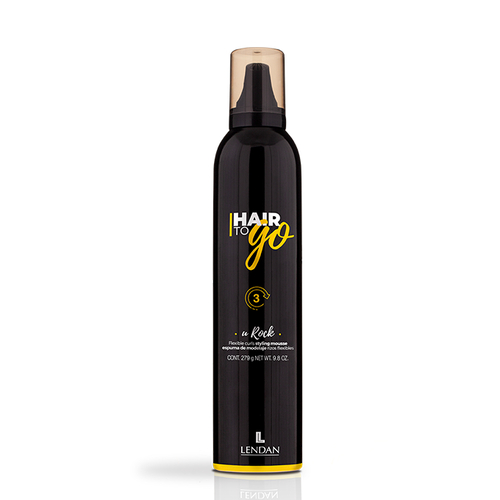 LENDAN, Пенка гибкой фиксации U Rock Hair To Go, 300 мл
