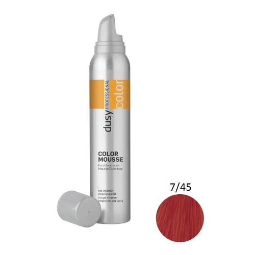 DUSY PROFESSIONAL, Мусс оттеночный с легким эффектом фиксации Color Mousse 7/45, 200 мл