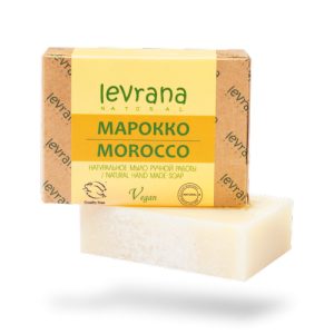 LEVRANA, Натуральное мыло ручной работы Марокко, 100 гр