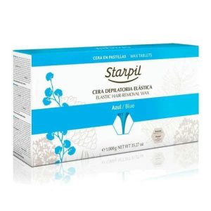 STARPIL, Воск пленочный в брикетах Азуленовый Film Wax Extra, 1000 гр