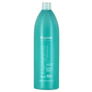 KAPOUS, Кремообразная окислительная эмульсия Hyaluronic Acid с гиалуроновой кислотой 12%, 1000 мл