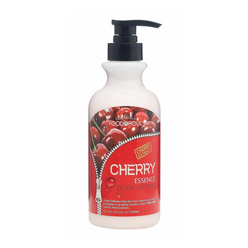 FOODAHOLIC, Лосьон для тела с экстрактом вишни Essence Body Lotion #Cherry, 500 мл