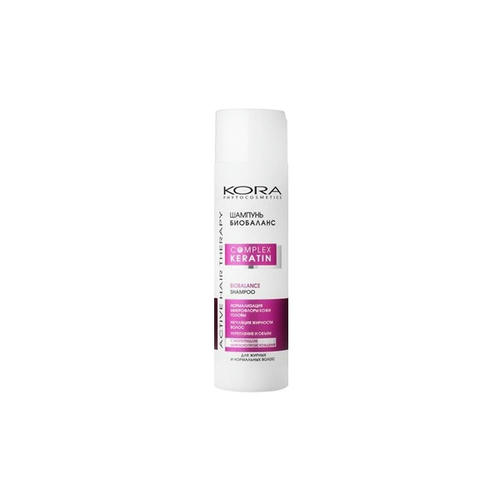 KORA, Шампунь биобаланс Complex Keratin, 250 мл