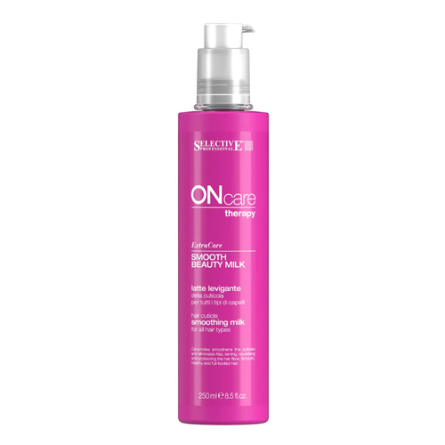 SELECTIVE, Молочко для разглаживания кутикулы всех типов волос Smooth beauty milk On Care Daily & Extra Car, 250 мл