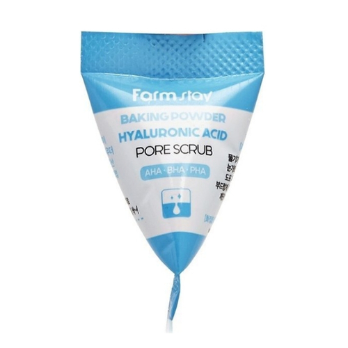 FARMSTAY, Скраб с содой и гиалуроновой кислотой для очищения пор Baking Powder Hyaluronic Acid Pore Scrub, 7 г.*25 шт — изображение 2