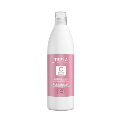 TEFIA, Окисляющий крем с глицерином и альфа-бисабололом 1,8% Vol 6 Color Creats, 1000 мл