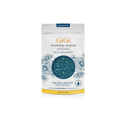 GIGI, Азуленовый воск в гранулах для чувствительной кожи Soothing Azulene Wax Beads, 396 гр