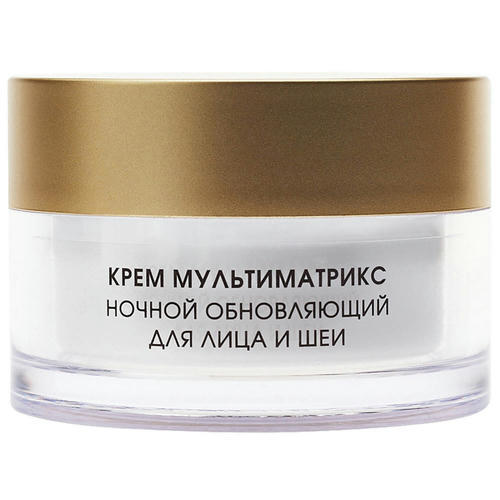 KORA, Крем мультиматрикс ночной обновляющий для лица и шеи ANTI-AGE, 50 мл