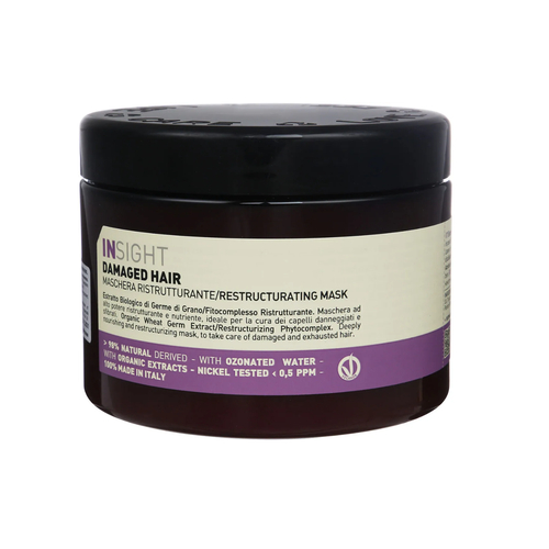 INSIGHT, Маска для восстановления поврежденных волос DAMAGED HAIR, 500 мл