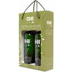 CHI, Набор для ухода за чувствительной кожей головы Tea Tree Oil, 2 x 340 мл