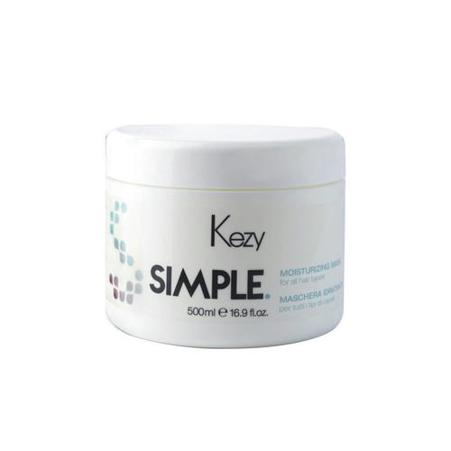 KEZY, Увлажняющая маска для волос Simple, 500 мл