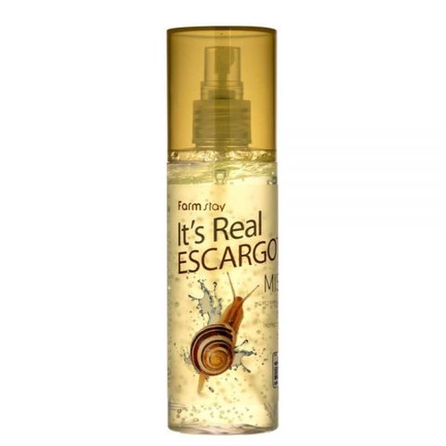 FARMSTAY, Увлажняющий мист-гель с муцином улитки It’s Real Escargot Gel Mist, 120 мл