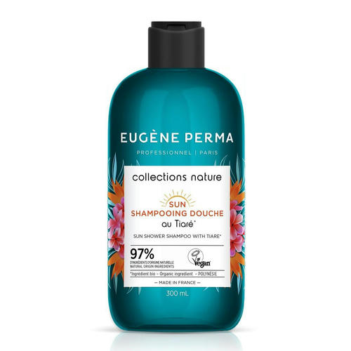 EUGENE PERMA, Шампунь-душ для волос и тела "Защита от солнца" Collections Nature, 300 мл