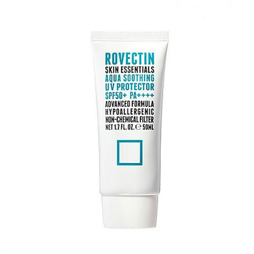 Rovectin Солнцезащитный крем Skin Essentials Aqua Soothing UV Protector 50мл SPF 50+ PA++++