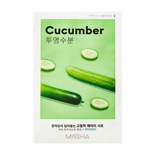 Missha Маска с огурцом AIry Fit Sheet Mask огурец
