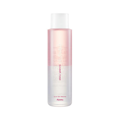A'PIEU Средство для снятия макияжа губ и глаз с розой Mineral Lip&Eye Remover(Sweet Rose)(Large Volume) 250мл