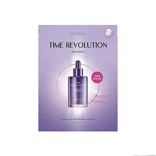 Missha Ампульная тканевая маска Time Revolution Night Repair Ampoule Mask 5x 30г 2023