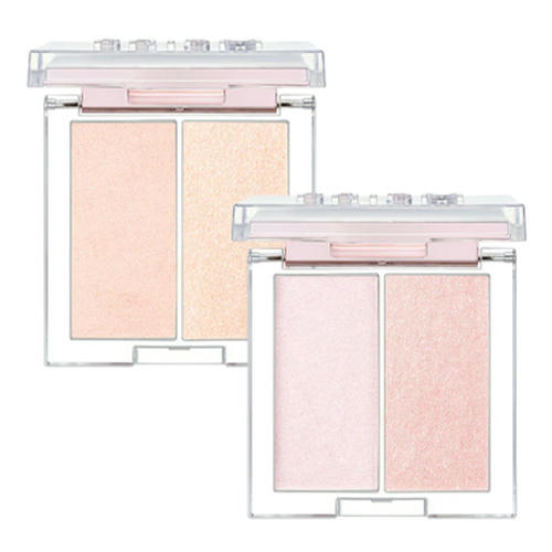 CLIO Двойной хайлайтер Prism Highlighter Duo (2 оттенок)