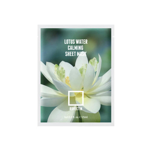 Rovectin Маска с лотосом Clean Lotus Water Calming Sheet Mask