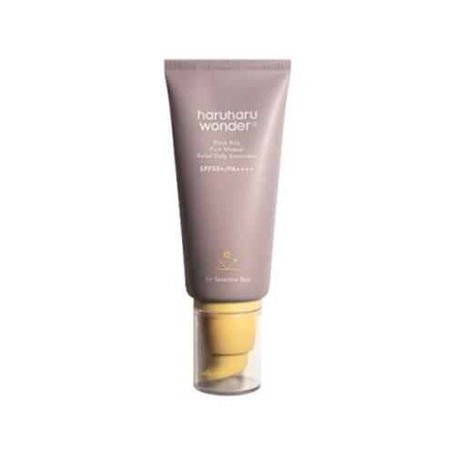 HaruHaru Wonder Солнцезащитный крем Black Rice Pure Mineral Relief Daily Sunscreen 50ml