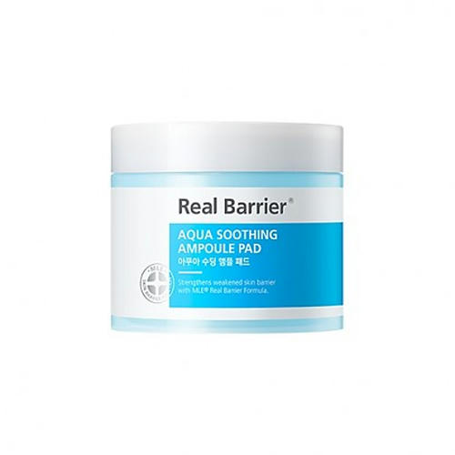 Real Barrier Ампульные тонер-пэды Aqua Soothing Ampoule Pad 70шт