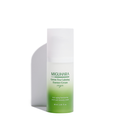 Miguhara Успокаивающий крем Green Tea Calming Essence Cream Origin 80мл