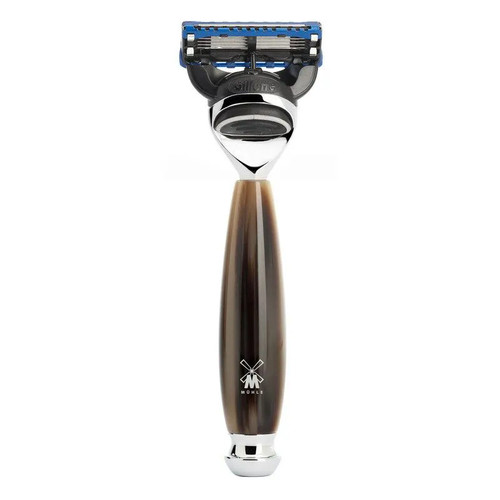 Бритва MUEHLE VIVO, Fusion, смола, цвет рога