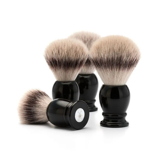 Помазок MUEHLE CLASSIC, фибра высшей категории Silvertip, черная смола, размер M — изображение 2