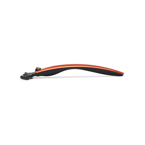 Бритва Bolin Webb R1, оранжевый металлик, Gillette Mach3 — изображение 3