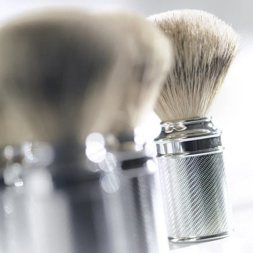 Помазок MUEHLE TRADITIONAL, барсучий ворс высшей категории Silvertip, хром — изображение 2