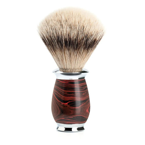 Помазок MUEHLE PURIST, барсучий ворс высшей категории Silvertip, эбонит — изображение 3
