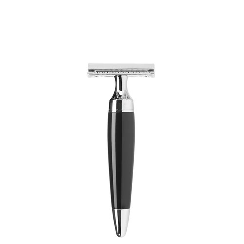 Т-образная бритва MUEHLE STYLO, черная смола