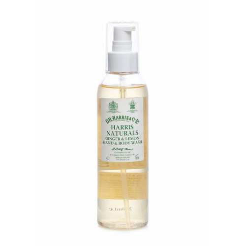 Гель для рук и душа D. R. Harris Naturals с имбирем и лимоном, 200 мл