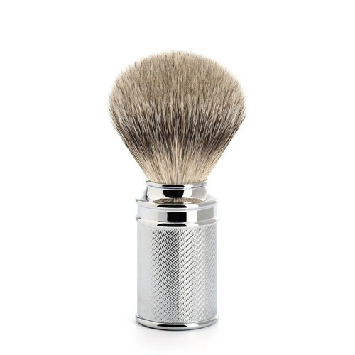 Помазок MUEHLE TRADITIONAL, барсучий ворс высшей категории Silvertip, хром