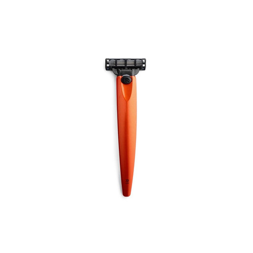 Бритва Bolin Webb R1, оранжевый металлик, Gillette Mach3 — изображение 5