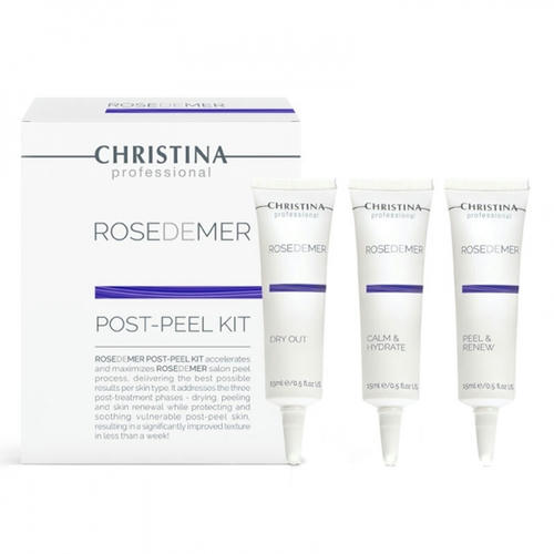 CHRISTINA ROSE DE MER Набор для постпилингового ухода Rose de Mer Post Peel Kit