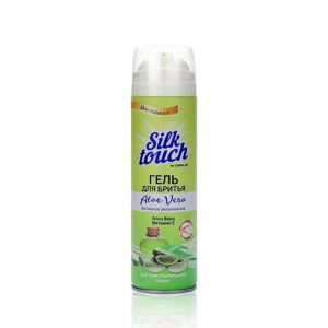 Женский гель для бритья Carelax Silk Touch для чувствительной кожи "алоэ вера" 200мл