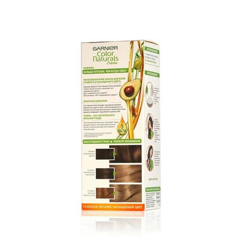 Крем - краска Garnier Color Naturals стойкая для волос 7.1 Ольха — изображение 3