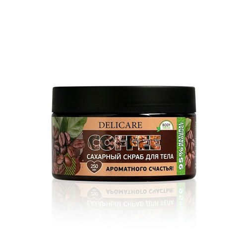 Сахарный скраб для тела Delicare Organic Secret "Кофе" 250мл — изображение 2