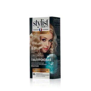 Стойкая крем - краска для волос Stylist Color Pro 9.0, Натуральный блонд, 120мл