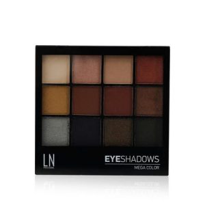 Тени для век LN Professional Mega Color 12-2 12 цветов 12г