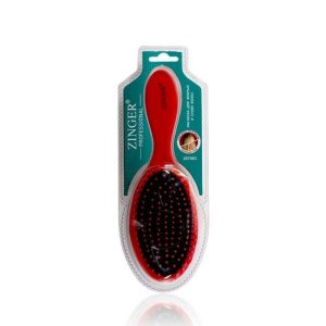 Массажная расческа для волос Zinger CH-16-1 Color с пластиковыми зубчиками