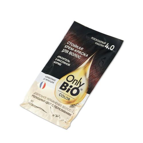 Крем - краска для волос Only Bio Color 4.0, Роскошный каштан, 115мл — изображение 3