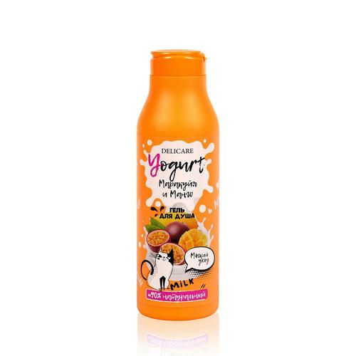 Крем - гель для душа Delicare Yougurt "Маракуйя и Манго" 400мл