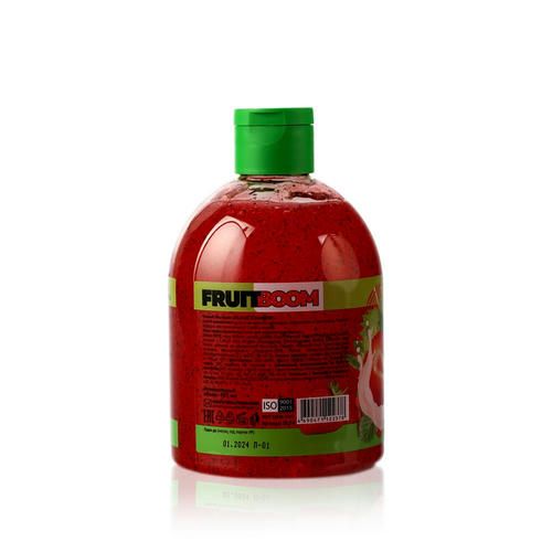 Гель - скраб для душа Delicare Fruit Peeling "Strawberry" 485мл — изображение 3