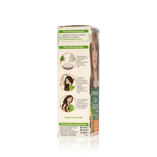 Крем - краска Garnier Color Naturals стойкая для волос 7.1 Ольха — изображение 2