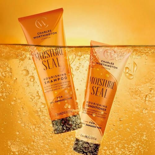 Шампунь для волос Charles Worthington Moisture Seal "увлажнение и питание" 250мл — изображение 5