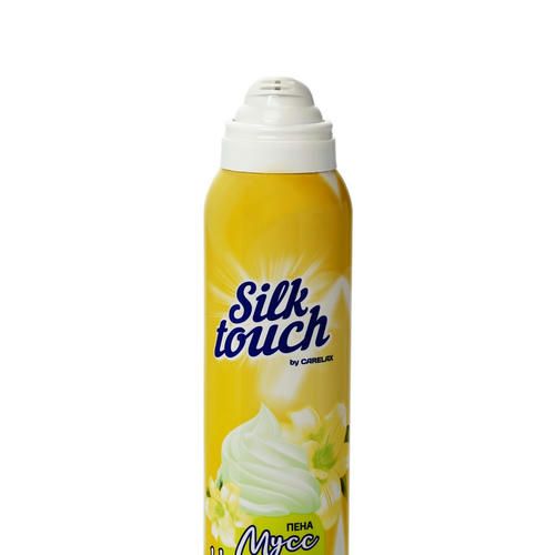 Женский мусс для бритья Carelax Silk Touch "Ваниль" 200мл — изображение 3